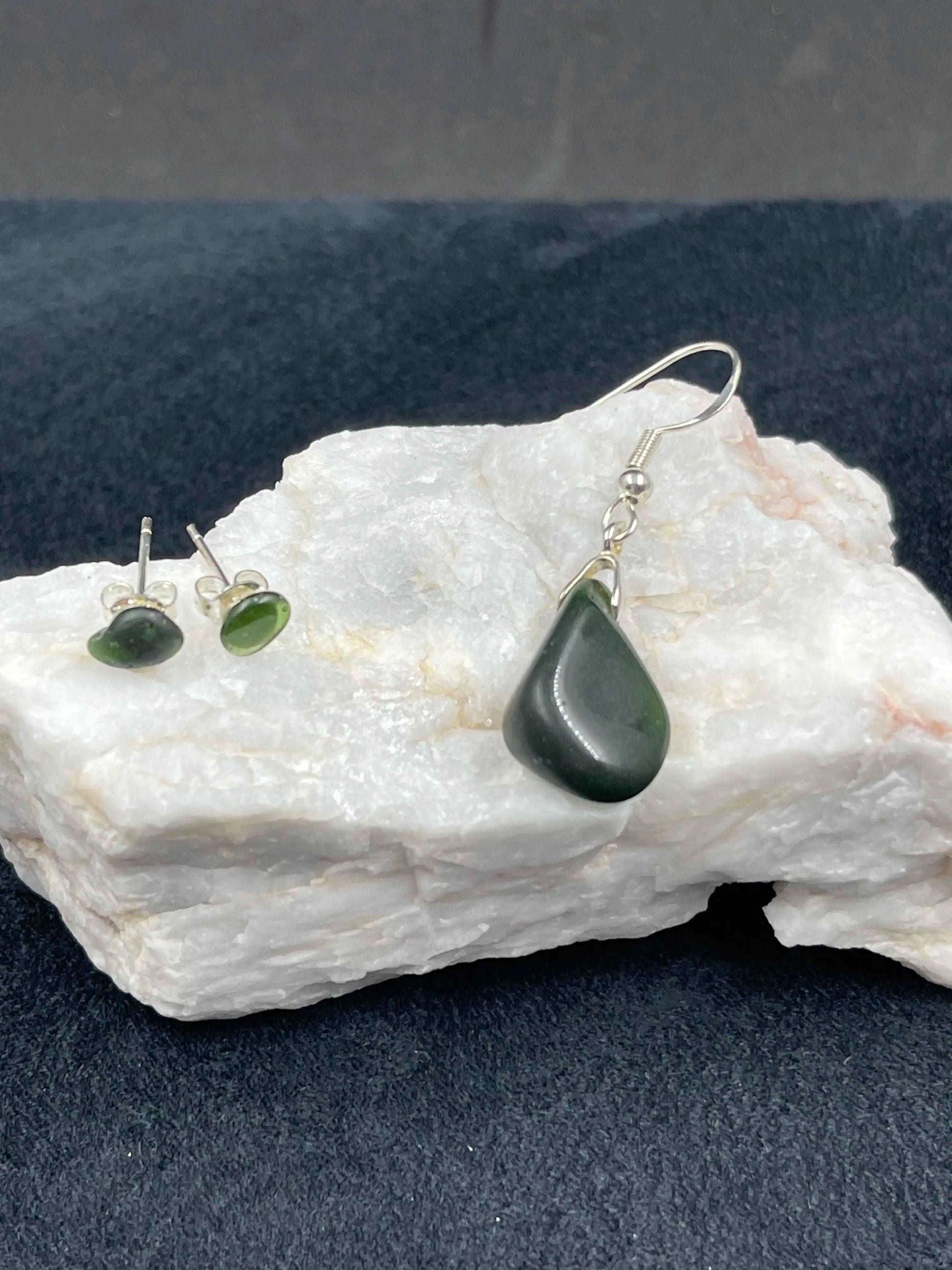 Boucles d'oreilles Aventurine Verte - BO-54 - Creations Natural Stone